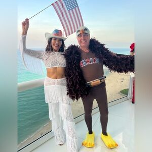Men’s 🇺🇸American Bald Eagle 🦅 Halloween Costume
